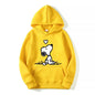 American Cartoon Comics Snoopy Hoodie Women Man Pullover Tops Spring Autumn Men  2024 New Casual Couple Sweatshirt Clothing