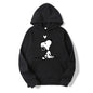 American Cartoon Comics Snoopy Hoodie Women Man Pullover Tops Spring Autumn Men  2024 New Casual Couple Sweatshirt Clothing