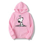 American Cartoon Comics Snoopy Hoodie Women Man Pullover Tops Spring Autumn Men  2024 New Casual Couple Sweatshirt Clothing
